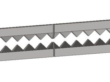 Gegenmesser Satz 8-teilig 2x 98 x 28 x 2171 mm - 002-080087