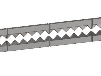 Gegenmesser Satz 12-teilig 2x 98 x 28 x 3031 mm - 002-080088