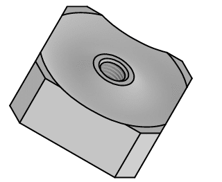 NEUE Schneidkrone 110 x 110 x 48 mm - 4 Schneiden - 001-100114